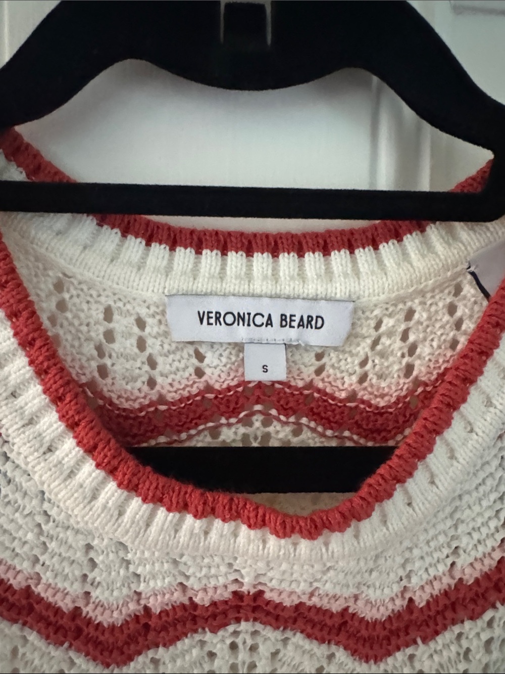 Veronica Beard Jerrel Cropped Knit Tank Top - Picture 6 of 7